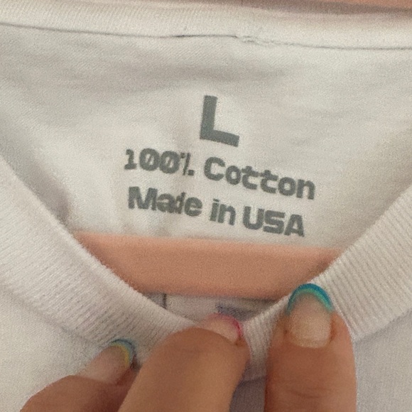 White Graphic Tee - Picture 2 of 5